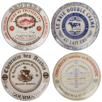 Creative tops M273820 - Set de 4 platos de queso