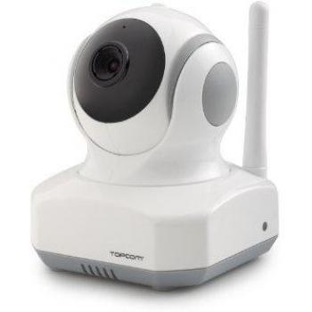 Topcom KS-4250 - Videocámara inalámbrica vía WiFi, color blanco