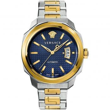 Versace Greca Glam Automatic Watch for Men, Gray, Size: ONE SIZE