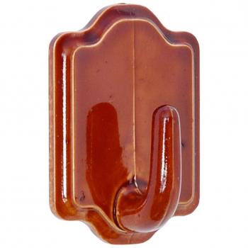 BRINOX Percha plástico, Cerámico marrón, Pequeña