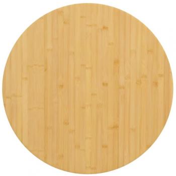 Bamboo Table Top Ø80x2.5 cm