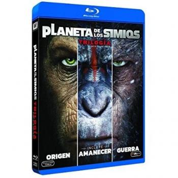Trilogía Planeta De Los Simios Blu-Ray [Blu-ray]