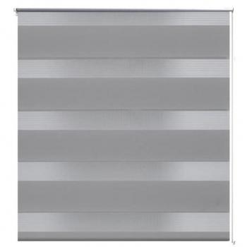vidaXL Zebra Blind 60 x 120 cm Grey