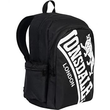 Lonsdale Astbury Unisex Black/White Backpack
