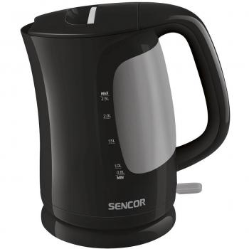 Hervidor Eléctrico Sencor SWK 2511BK - 2.5L, 2200W, Negro