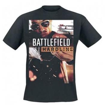 Camiseta Negra Battlefield Hardline Talla S