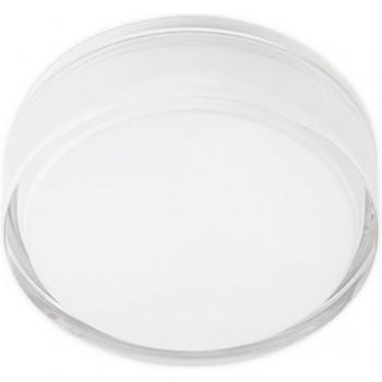 Foco Downlight LED Vetro Acero Blanco 9,5 cm, IP44, Luz de techo redonda blanca 25.1 cm, 2400 lm, 3000 K