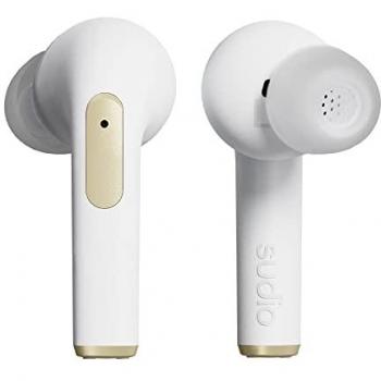 Sudio N2 Pro White Auriculares True Wireless Stereo (TWS) Dentro de oído con ANC, Conexión multipunto, USB Tipo C, Carga inalámbrica, Micrófono para Llamadas/Música, Bluetooth Blanco