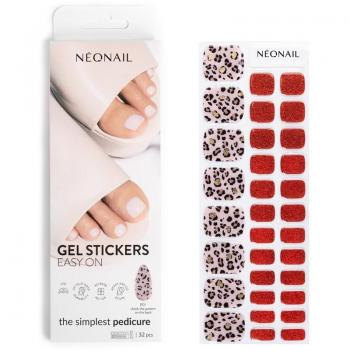 NEONAIL Easy On Gel Stickers Nail Stickers for Legs Shade P01 32 pc