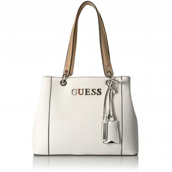 Guess - Kamryn, Shoppers y bolsos de hombro Mujer, Blanco