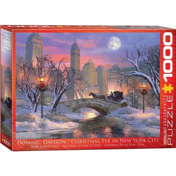 Eurographics 1000-Piece Puzzle: Christmas Eve in New York City by Dominic Davison