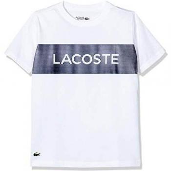 Lacoste Sport Tj3286 Camiseta, Blanco