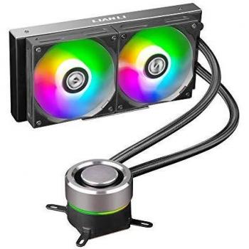 Lian-Li GALAHAD 240mm High Performance RGB CPU Water Cooler - Black