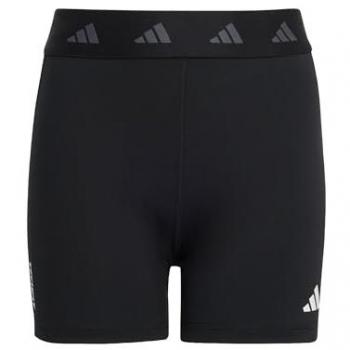Mallas Cortas TECHFIT para Niños y Adolescentes - Color Negro