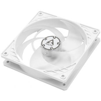 Arctic P12 PWM PST CO - Pressure-optimised 120 mm Fan with PWM & PST, White/Transparent