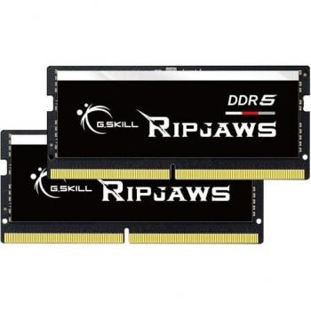 G.Skill Ripjaws F5-4800S3838A16GX2-RS DDR5 32GB (2x16GB) 4800MHz CL38 SO-DIMM Memoria RAM