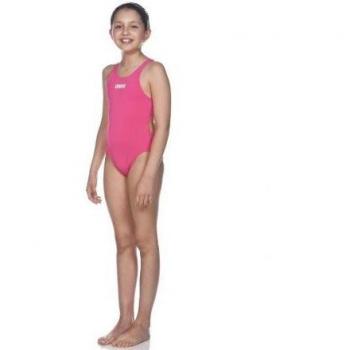 Arena Solid Swim Tech Jr Bañador, Rosa