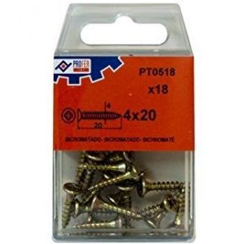 PROFER TOP - Tirafondo C/Plan Pozi Bic C/18 Profer Top 4X20 Mm