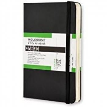 Moleskine S06331 - Cuaderno Wien City, 9 x 14 cm, negro