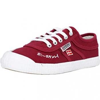 Zapatillas Kawasaki K202601 Signature rojas unisex (42), Tela, Plano, Cordones, Casual