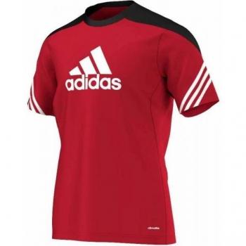 adidas Sere14 TRG JSY - Camiseta para hombre, color rojo / negro / blanco, talla XS