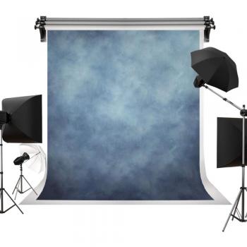 Kate 5x7ft/1.5x2.2m Textura Azul Foto telon de Fondo Solido Retro Color Fondo para Estudio fotografico para fotografia Profesional de Estudio Personal