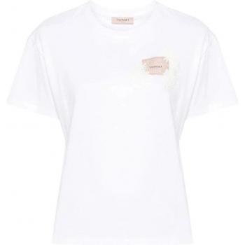Twinset White T-Shirt for Women, Size L