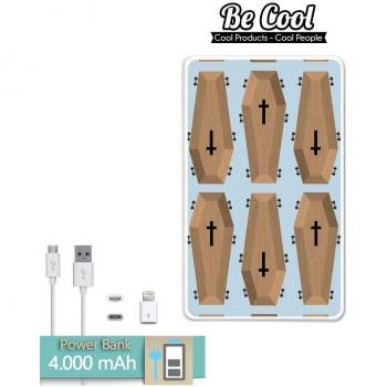 Becool® - Batería Externa Power Bank 4000 mah + Gratis 1 cable USB-MicroUsb