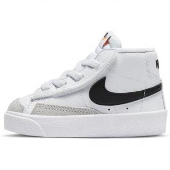 Nike Blazer Mid 77 Baby Toddler Shoes - Unisex - White/Black - Size: 3.5 (3K)