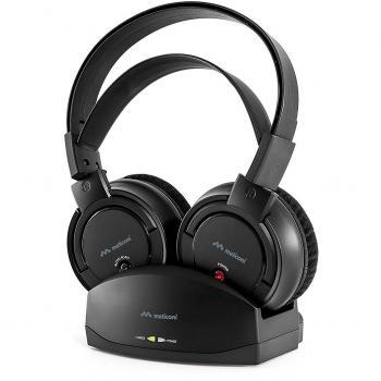 Meliconi hp200 cuffie tv wireless negro circumaural diadema auricular auriculares circumaural diadema inalambrico negro