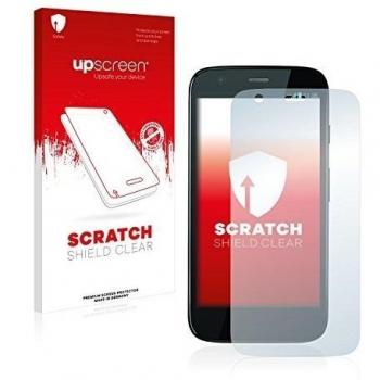 upscreen Protector Pantalla Compatible con Motorola XT1030 Película Protectora – Transparente, Anti-Huellas