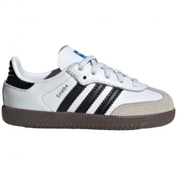 Zapatillas Adidas Samba Unisex 26 - Blanco - Piel