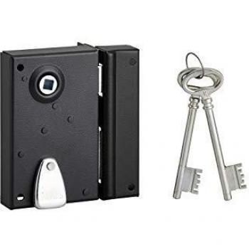 Cerradura Vertical Thirard 4 Gorges 70x110 mm Derecho Epoxi Negro Seguridad Nivel 3