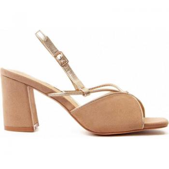 Sandalias de Mujer Montevita Sanndal6 Marrón con tacón