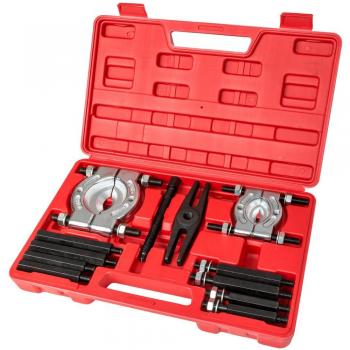 TecTake 12 PIEZAS EXTRACTOR PARA COJINETES SEPARADOR DE RODAMIENTOS ENGRANAJES + MALETIN