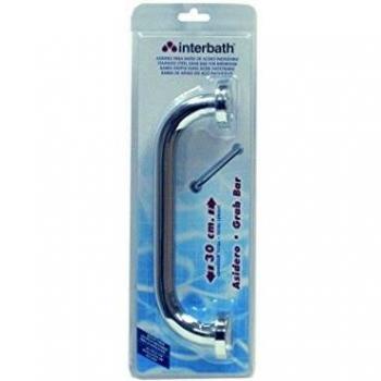 Interbath - Asa Apoyo Recta 30Cm. Cromo 20000014