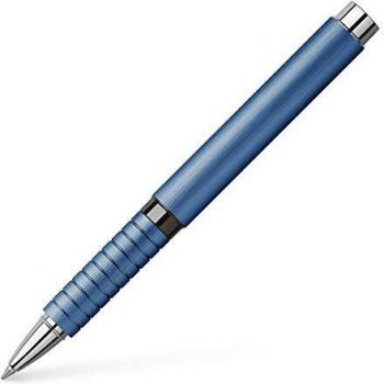 Roller Essentio Faber-Castell de aluminio, secado rápido, color azul