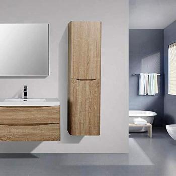 Mueble Auxiliar Suspendido PIACENZA 150 cm - Roble Claro