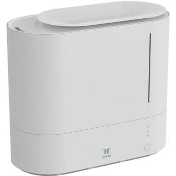 Humidificador Inteligente Tesla TSL-AC-PRO4 con Difusor de Aromas y Pantalla LED, Blanco