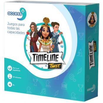 Asmodee Timeline Access+ Juego de Mesa para 8 Años en Adelante