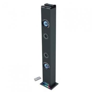 Torre de Sonido Bluetooth INOVALLEY HP58BTH - 60W - Bluetooth V4.1 - Luces LED - FM - AUX-IN - Soporte Extraíble - Mando a Distancia Incluido