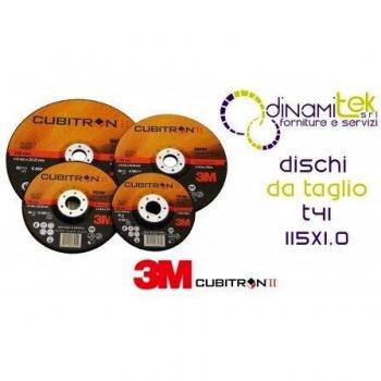 Disco corte cubitron ai65513 115x10x22 de 25 unidades