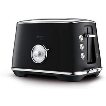 Sage Luxe Toast Select Black Truffle Toaster with LED Countdown Display