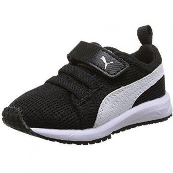 Puma Carson Runner - Zapatos primeros pasos de canvas para niño negro Noir