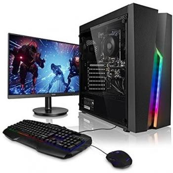 Pack Ordenador PC AMD Athlon 3000G 2X 3.50GHz • 24 Full-HD Monitor • Teclado y ratón Gaming • AMD Radeon Vega 3 • 8GB 3000 DDR4 • Windows 10 • 240GB SSD