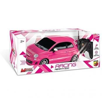 Mondo Motors Abarth 500 - Control de Radio a Escala 1:14, Colores varían