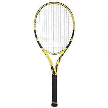BABOLAT Pure Aero+ UNSTRUNG NC Raqueta, Adultos Unisex, Jaune Noir