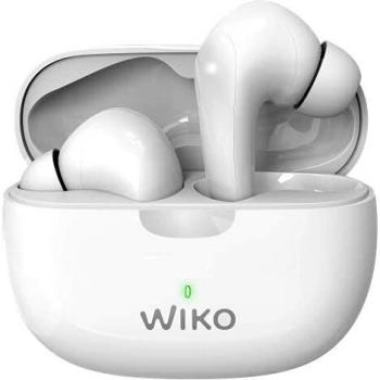 Auriculares Inalámbricos Wiko Buds Immersion Blancos con Bluetooth 5.0 y Control Táctil