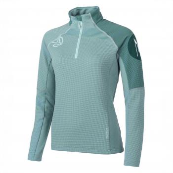 Forro Polar Ternua Lemika 1/2 Zip Mujer Negro Profundo - XS
