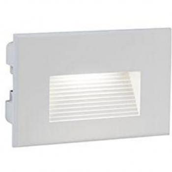 Foco Empotrable LED 3W 3000K Blanco Rectangular con Conexión Enchufe